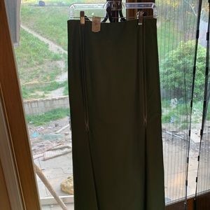 Vintage Carolina Herrera strapless dress